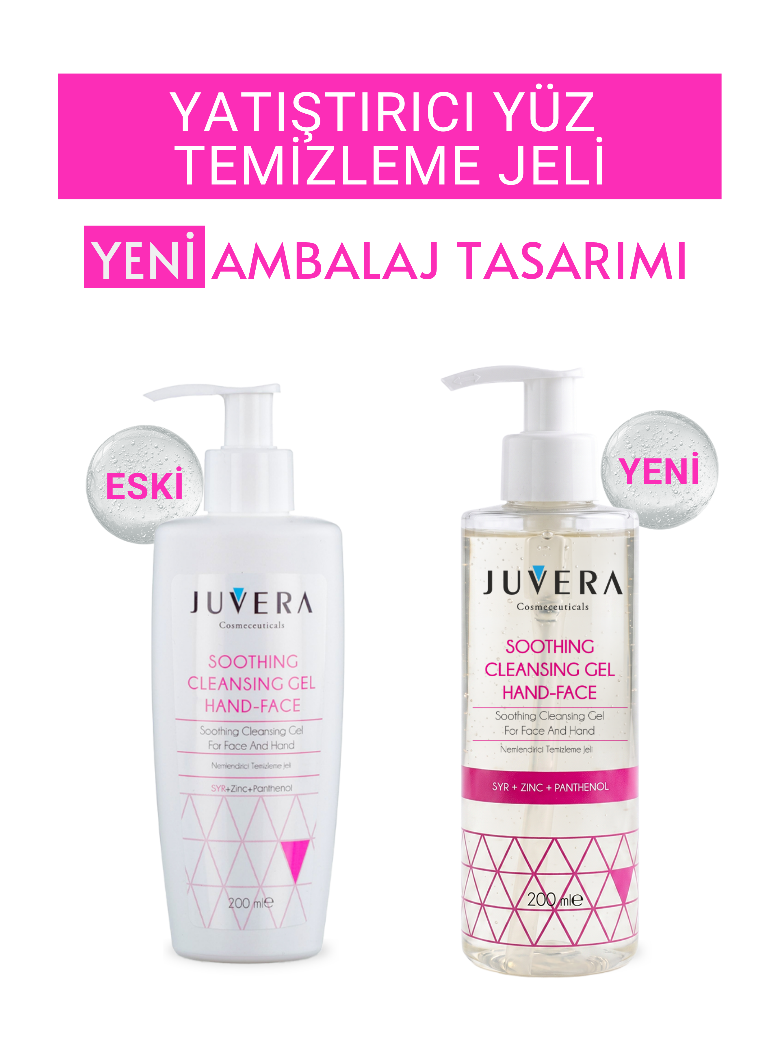 Hassas Ciltler Için Yüz Yıkama Jeli - Nemlendirici Etkili Yüz Temizleme Jeli 200 ml