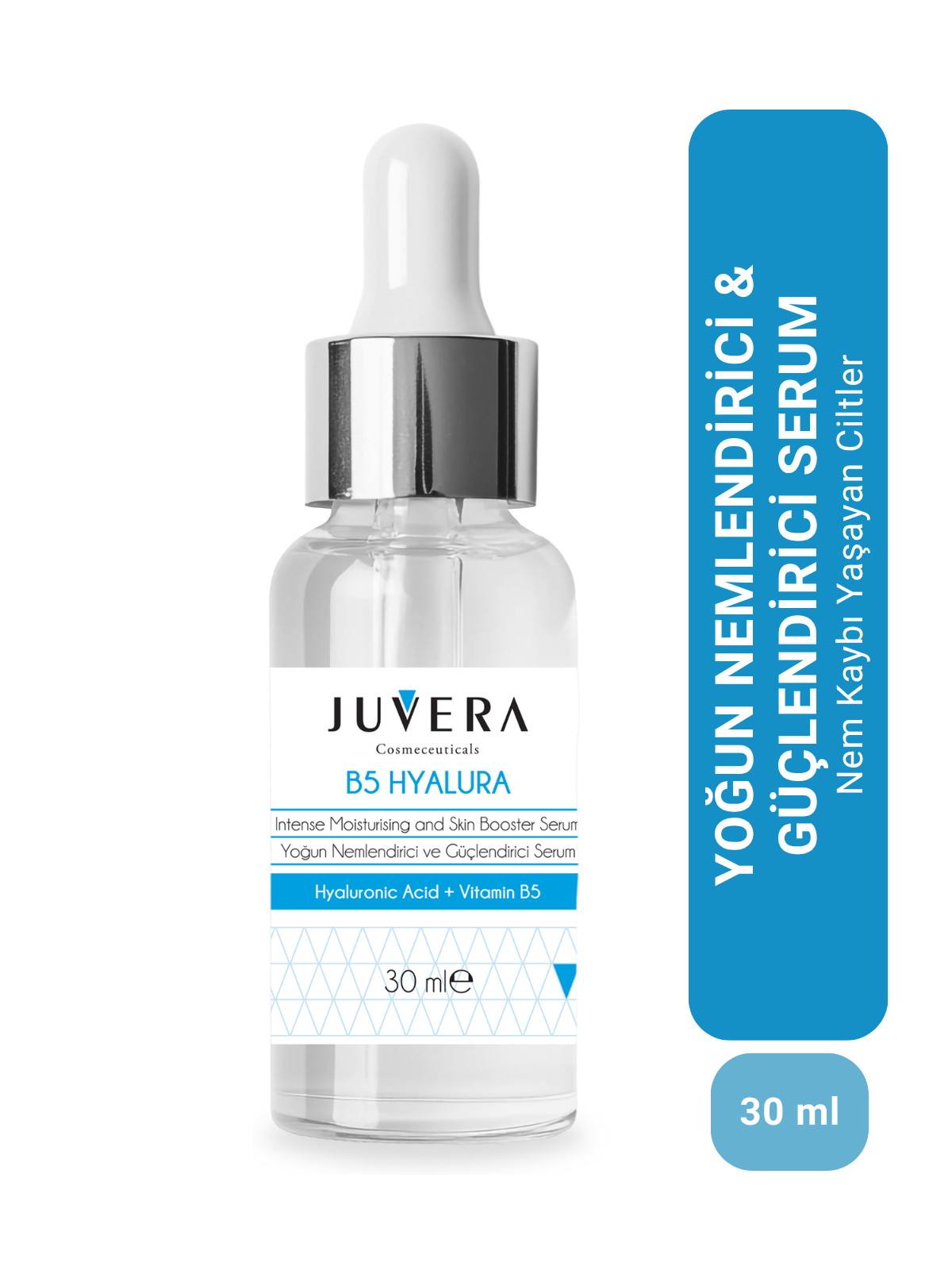 Hyaluronik Asit Serum Vita B5 - Yoğun Nemlendirici ve Cilt Güçlendirici Serum - B5 Hyalura 30 ml