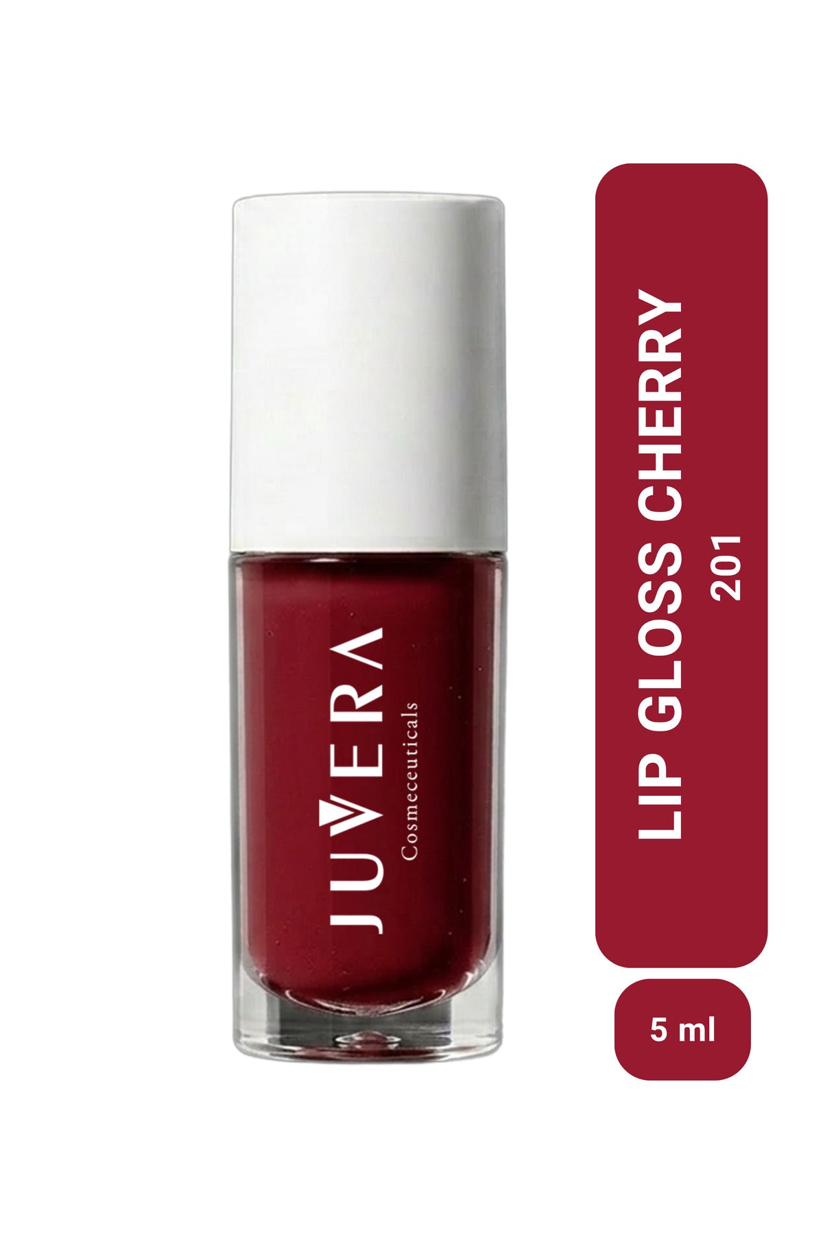 Juvera Nemlendirici Etkili Renkli Dudak Parlatıcısı Chery - Lip Gloss Chery 3 in 1 - 5 ml – nemlendirici etkili Cherry renkli dudak parlatıcısı
