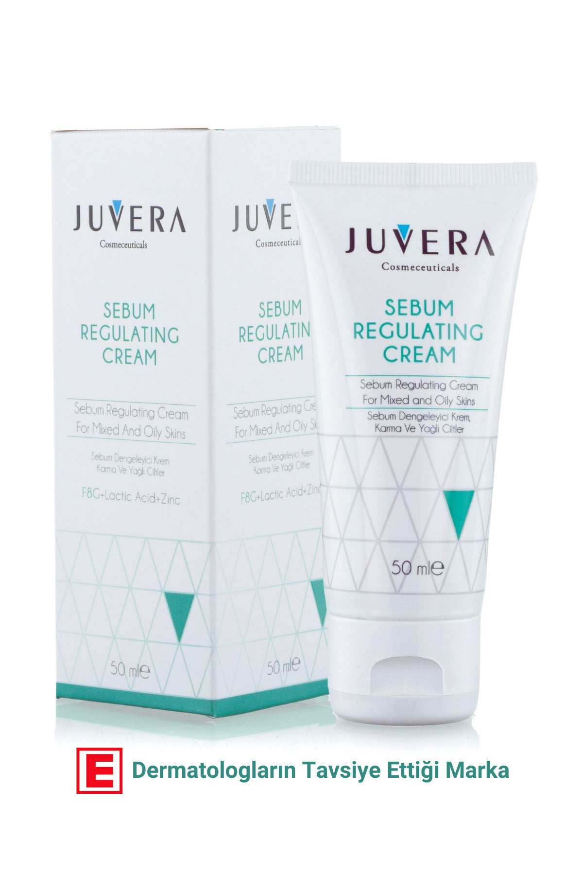 Juvera Karma ve Yağlı Ciltler İçin Sebum Dengeleyici - Yağlandırmadan Nemlendiren Krem 50 ml – karma ve yağlı ciltler için yağlandırmadan nemlendiren sebum dengeleyici krem