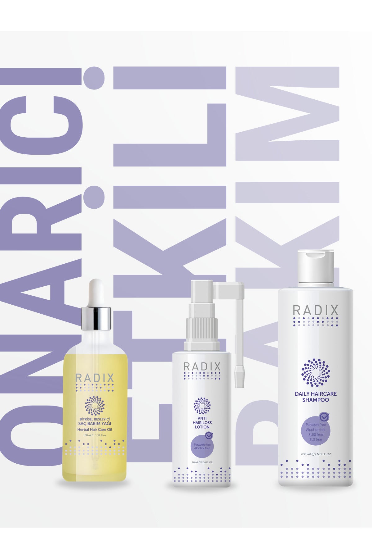 Radix Tüm Saç Tipleri Için Günlük Bakım Şampuanı - Daily Haircare Shampoo 200 ml – tüm saç tipleri için günlük bakım şampuanı