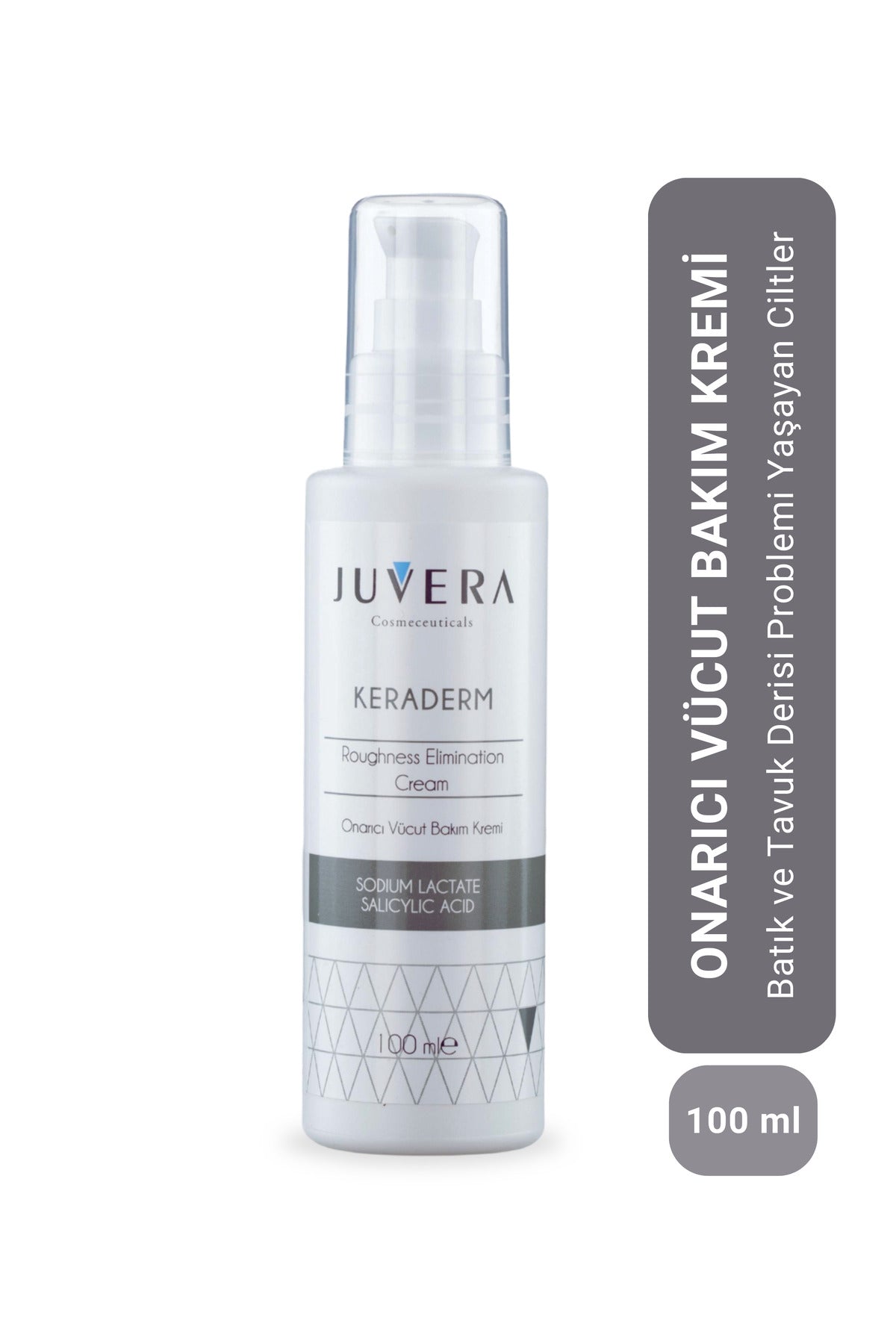 Juvera Keraderm Onarıcı Bakım Kremi - Batık ve Tavuk Derisi Kremi 100 ml – kıl batığı ve tavuk derisi görünümüne karşı onarıcı bakım kremi