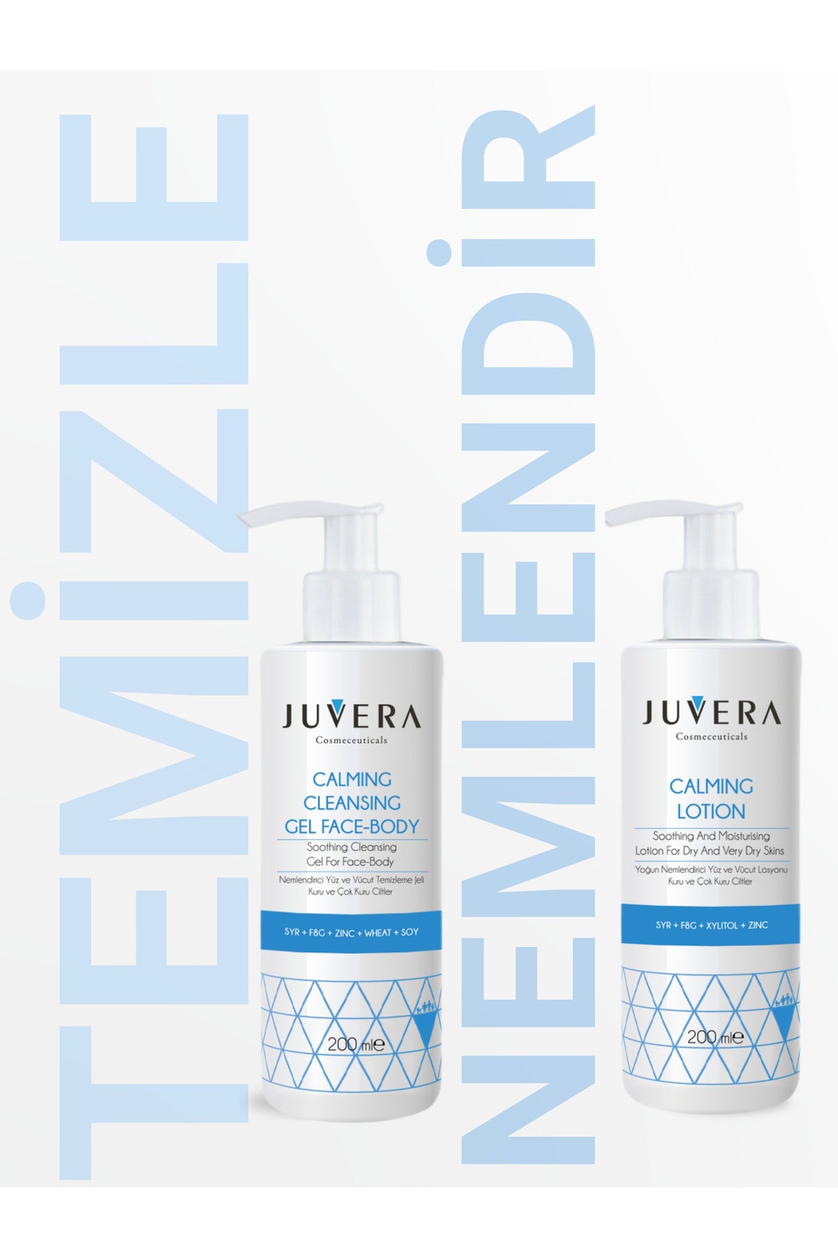 Juvera Yoğun Nemlendirici Yüz, Vücut Losyonu - Kuru ve Atopik Ciltler - Calming Lotion 200 ml – kuru ve atopik ciltler için yoğun nemlendirici yüz ve vücut losyonu
