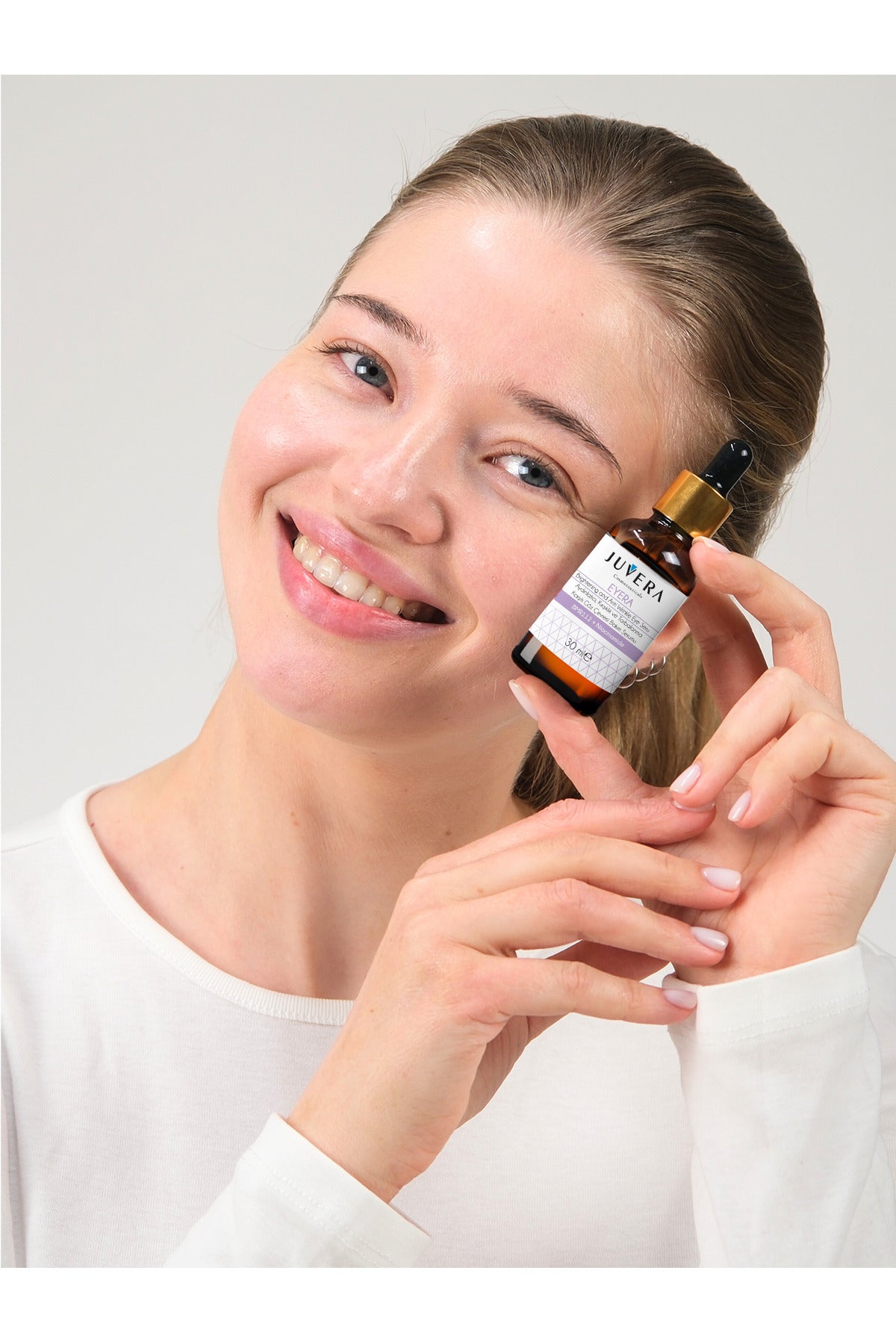 Juvera Göz Çevresi Aydınlatıcı Morluk Torbalanma ve Kırışıklık Karşıtı Serum 30 ml – göz çevresi için aydınlatıcı, morluk, torbalanma ve kırışıklık karşıtı serum