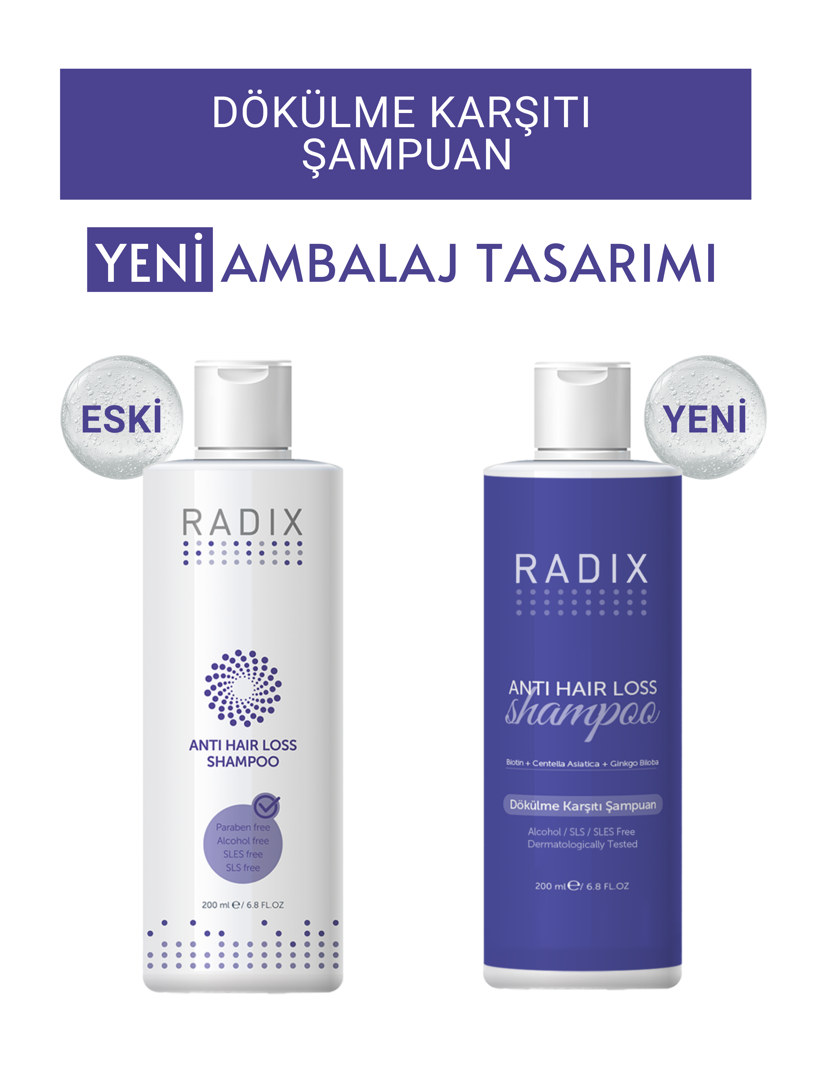 Saç Dökülme Karşıtı Şampuan - Anti Hair Loss Shampoo 200 ml