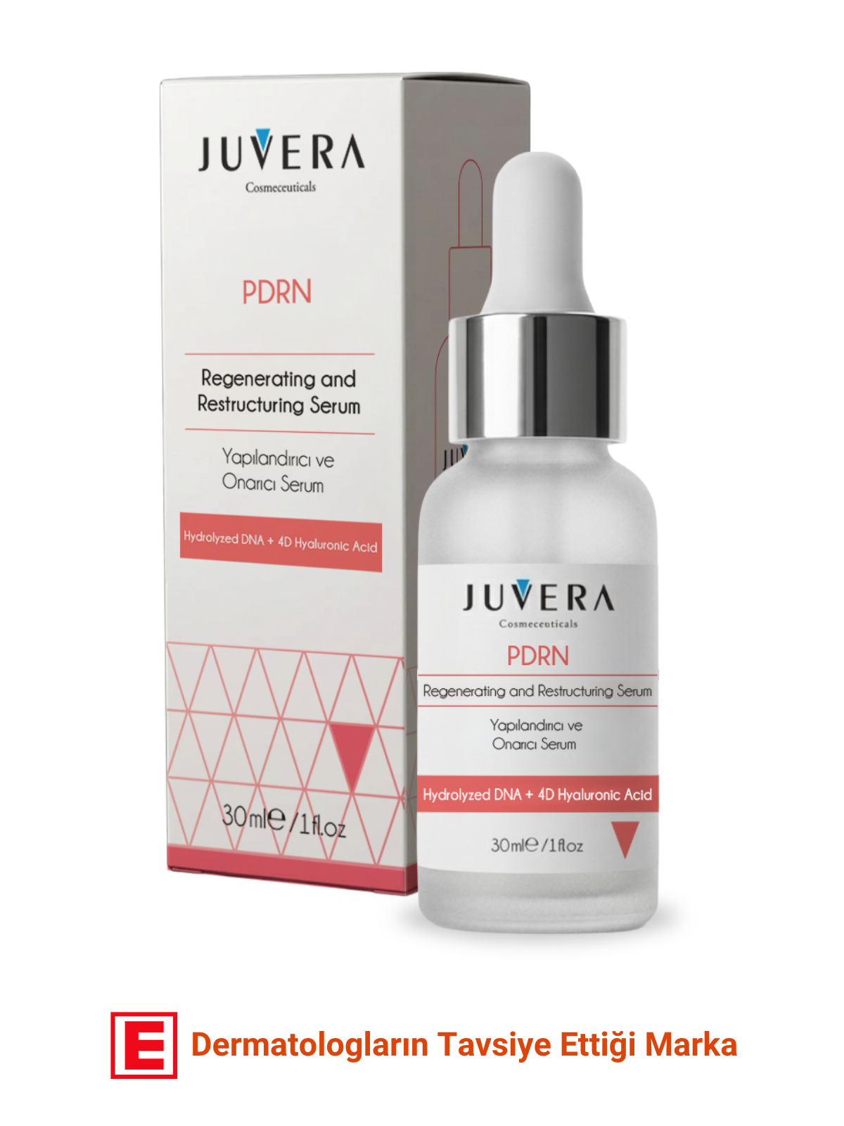 PDRN ve 4D Hyaluronik Asit İçeren Kırışıklık Karışıtı Cilt Yenileyici Serum 30ML