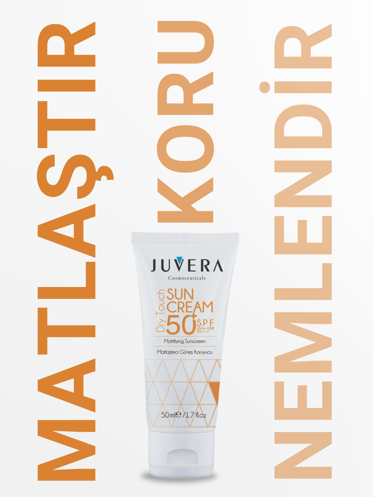 Güneş Koruyucu Krem Tüm Cilt Tipleri İçin Yeni Nesil Filtreli SPF 50+ PA++++ 50 ml