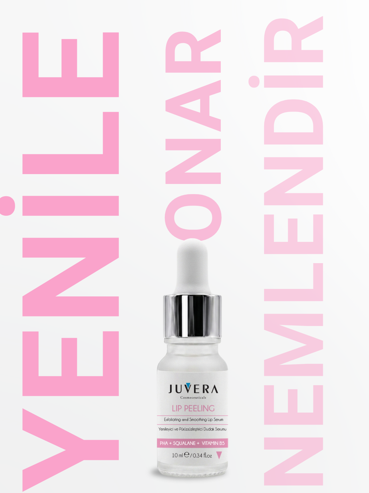 PHA Lip Peeling Yenileyici ve Pürüzsüzleştirici Dudak Serumu 10 ml