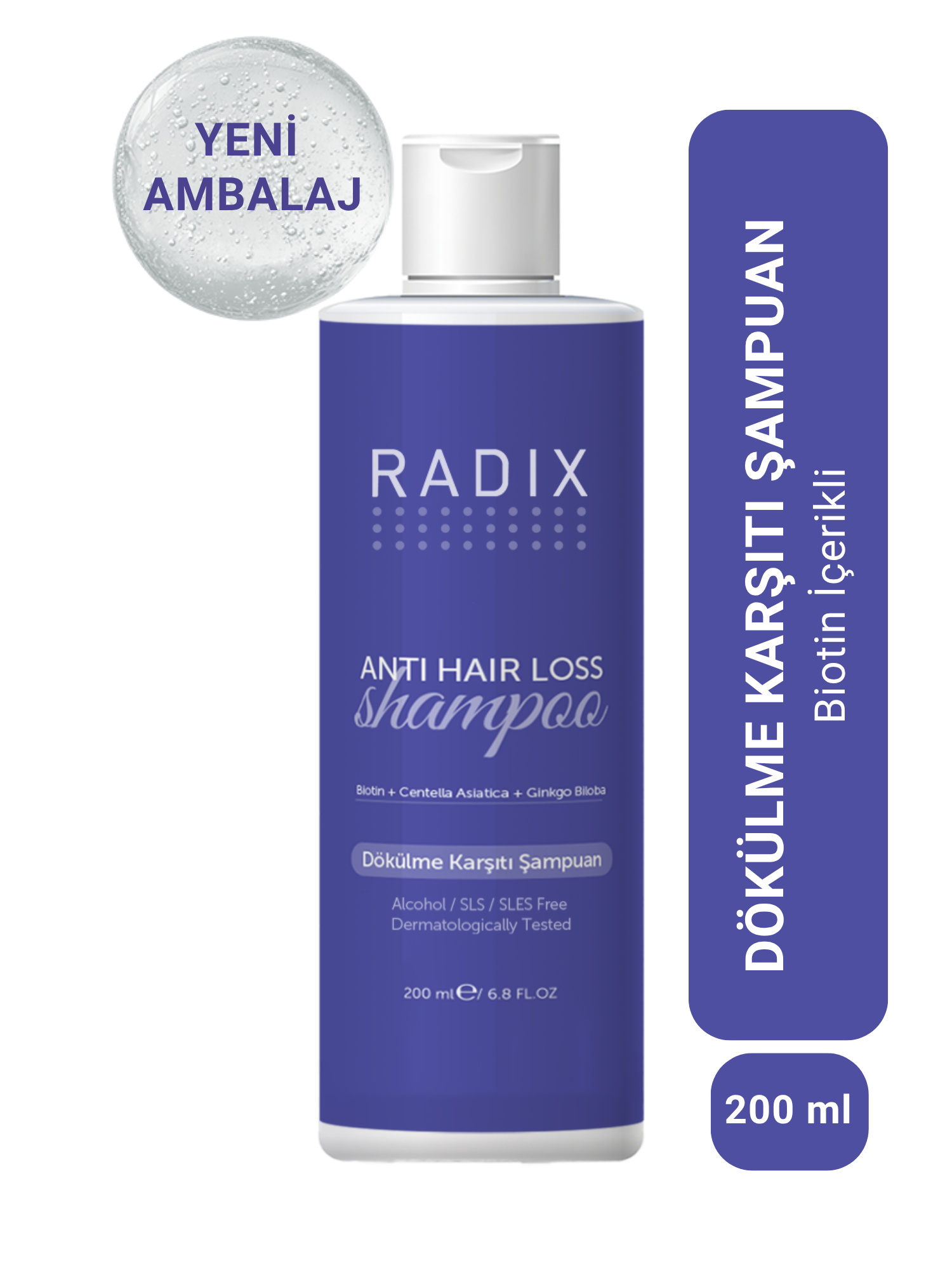 Saç Dökülme Karşıtı Şampuan - Anti Hair Loss Shampoo 200 ml
