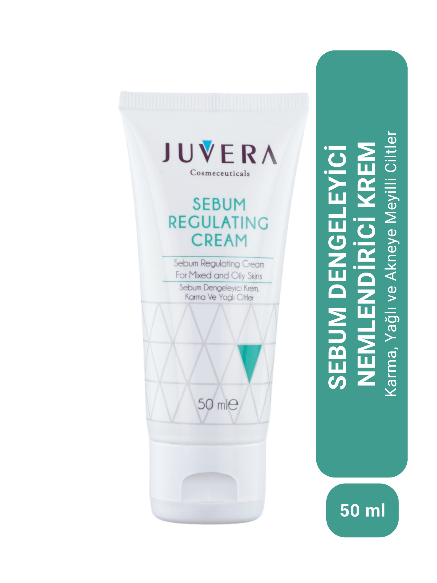 Karma ve Yağlı Ciltler İçin Sebum Dengeleyici - Yağlandırmadan Nemlendiren Krem 50 ml