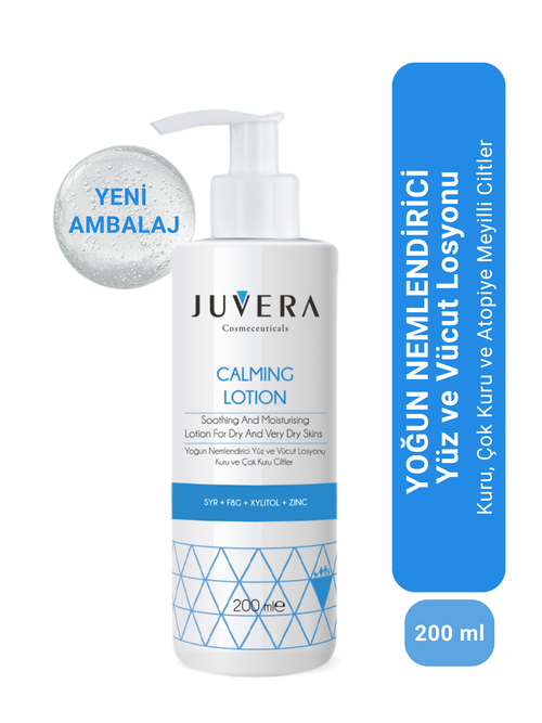Yoğun Nemlendirici Yüz, Vücut Losyonu - Kuru ve Atopik Ciltler - Calming Lotion 200 ml